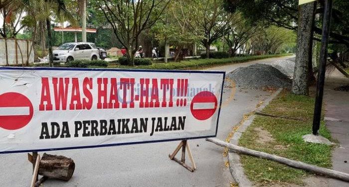 Pembangunan Infrastruktur Jalan Desa Ciburuy Bogor, Diduga Asal-asalan