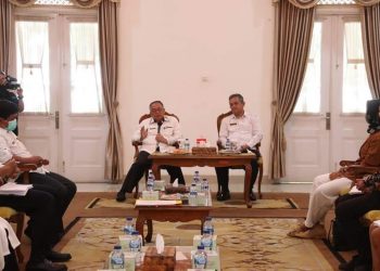 Wakil Bupati Sukabumi H. Iyos Somantri Menerima Kunjungan dari International Organization for Migration (IOM) Indonesia