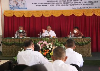 Bupati Sukabumi Pinta Para Kades Tunjukan Integeritas, Kinerja dan Prestasi