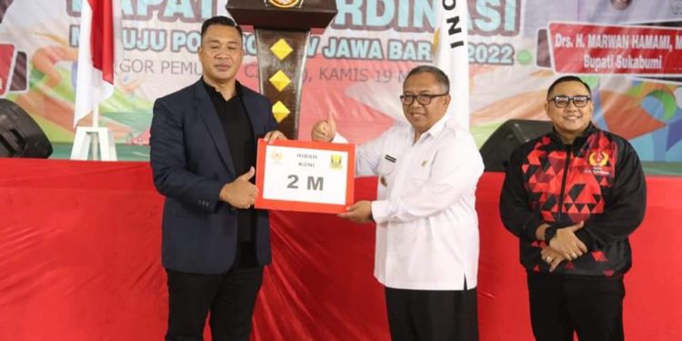 Pada Porprov XIV, KONI Kabupaten Sukabumi Targetkan Masuk  10 besar