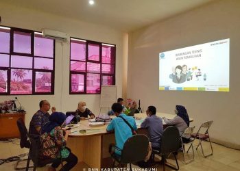BNNK Sukabumi  Adakan Bimtek bagi Petugas IBM
