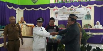 Pemdes Girimukti Laksanakan Sertijab Kepala Desa Terpilih  Masa Bakti Tahun 2022 – 2028