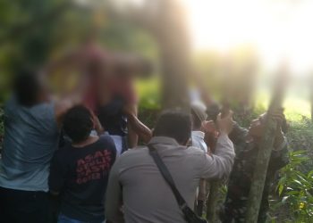 Susah Mendapat Kerja,  Seorang Ayah 2 Anak,  Gantung Diri pada Pohon Ketapang, di Ciemas Sukabumi
