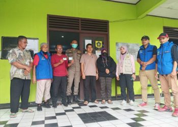 Dinsos Kota Sukabumi, TKSK dan Relawan Social Rescue Lakukan Penjangkauan pada Orang Terlantar