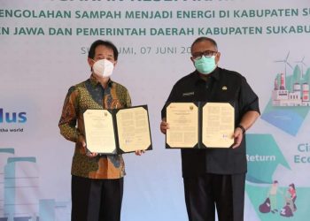 Pemkab Sukabumi Buat Kesepakatan  dengan PT. SCG dalam  Pengolahan Sampah Menjadi Energi