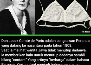Sejarah Penutup Dada ( Kutang ) di Indonesia
