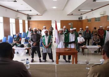 KHILAFATUL MUSLIMIN UMMUL QURO SUKABUMI DEKLARASIKAN SETIA TERHADAP NKRI