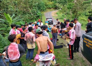 Amankan Konvoi Pelajar, Polsek Ciemas Temukan Celurit