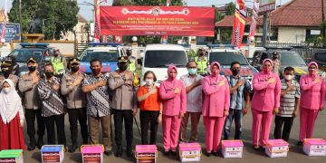 Jelang Hari Jadi Bhayangkara ke-76, Polres Sukabumi Kota Gelar Bakti Sosial Religi, Salurkan Ratusan Paket Bantuan pada Masyarakat