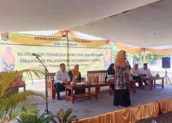 Dekranasda Bersama Dispar dan DLH Kabupaten sukabumi, Berikan Edukasi bagi Pelaku UMKM