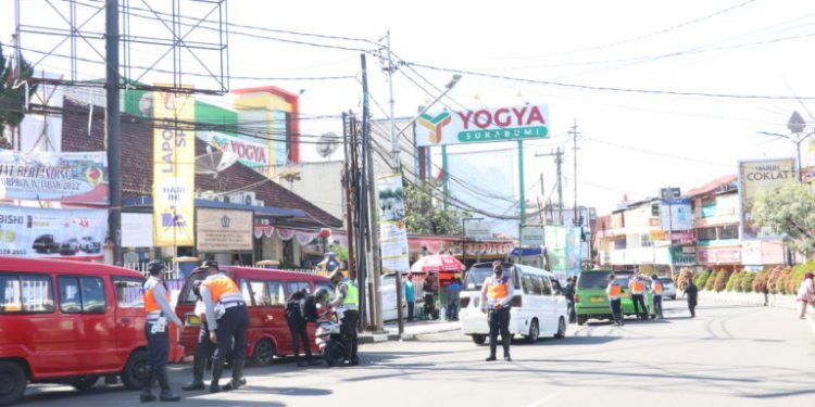 Aparat Gabungan Kota Sukabumi Gelar Operasi Tertib Pajak Kendaraan Bermotor Selama Tiga Hari