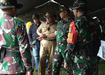 Akan Diberangkatkan ke  Ambon, Pangdam III/Siliwangi Mayjen TNI Kunto Arief Wibowo  Monitoring Pelatihan Anggota TNI  di Kabupaten Sukabumi