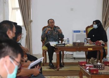 Sekda Sukabumi Ade Suryaman Terima Audiensi Komunitas Guru Belajar Nusantara