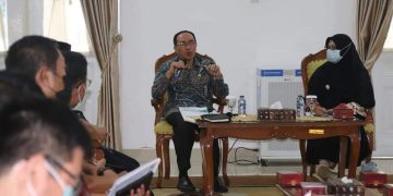 Sekda Sukabumi Ade Suryaman Terima Audiensi Komunitas Guru Belajar Nusantara