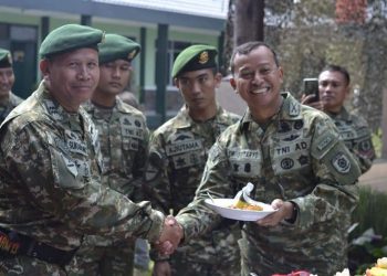HUT ke 60, Yonarmed 13/76 Tarik/ Nanggala 1/1Kostrad Gelar Syukuran di Mako Yonarmed