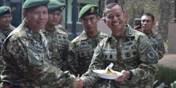 HUT ke 60, Yonarmed 13/76 Tarik/ Nanggala 1/1Kostrad Gelar Syukuran di Mako Yonarmed