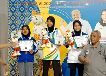 Mantap..! Atlet Sukabumi Sumbang  Puluhan Medali untuk Jabar dalam Fornas  VI Palembang