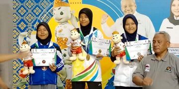 Mantap..! Atlet Sukabumi Sumbang  Puluhan Medali untuk Jabar dalam Fornas  VI Palembang