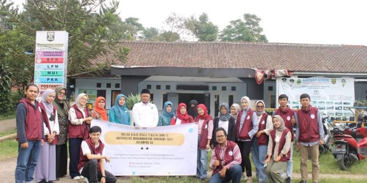 Mahasiswa Universitas Muhammadiyah Sukabumi Selenggarakan Lokakarya  KKN-T di Desa Sukamanah Gegerbitung