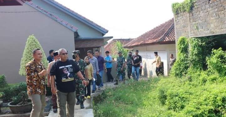 Lakukan Peninjauan Aset di Pajampangan Bupati ajak Masyarakat Merawat Aset Daerah