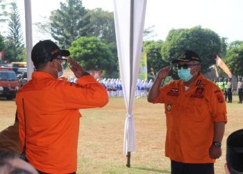 Antisipasi Potensi Bencana, Bupati Sukabumi Pimpin Apel Kesiapsiagaan Bencana