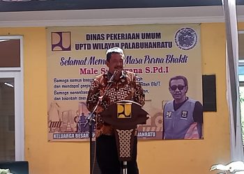 Kadis PU ‘Babeh’ Asep Japar Katakan, Pak Male Kepala UPTD Palabuhanratu adalah Sosok yang Berjasa bagi Sukabumi