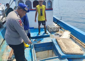 Polairud Polres Sukabumi Adakan Patroli untuk Amankan  Perairan Laut Palabuhanratu dari Kegiatan Penangkapan Ikan Ilegal