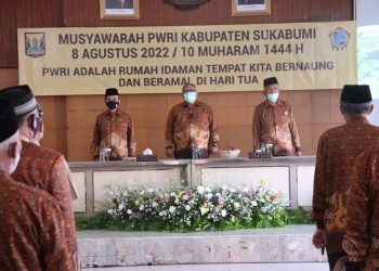 MUSCAB V PWRI, BUPATI MARWAN” HARUS JADI INSPIRASI DAN MOTIVASI