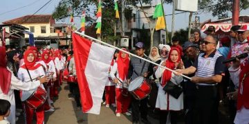 850 PESERTA MERIAHKAN JALAN SANTAI CIBOLANGKALER, WABUP SAMPAIKAN APRESIASI