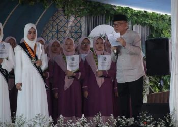 APRESIASI PONPES DARUL HUFFAZ AL MATIN, WABUP” BERSINERGI WUJUDKAN VISI KAB. SUKABUMI