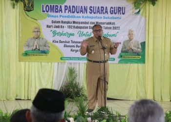 LOMBA PADUAN SUARA HARI JADI KAB. SUKABUMI, BUPATI” ENERGI POSITIF KUATKAN KEBERSAMAAN