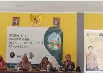 Pemdes Caringin Kulon Gelar Sosialisasi Program KB, Ela Nurlela Ketua TPPKK :  Bertujuan Sebagai Upaya Mendorong Peningkatan Kesejahteraan Masyarakat