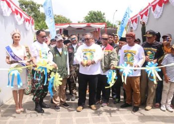 RESMIKAN CURUG SODONG, BUPATI KATAKAN SELAIN REPRESENTATIF TEMPAT WISATA JUGA MENYEJAHTERAKAN