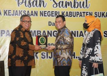 Pisah Sambut Kajari Sukabumi,  Bupati:  ke Depan Bersama-sama Menguatkan Kondusivitas Melalui Masyarakat Sadar Hukum