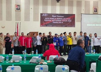 KPU KABUPATEN SUKABUMI GELAR RAKOR PEMUTAKHIRAN DATA DAN PENYUSUNAN DAFTAR PEMILIH