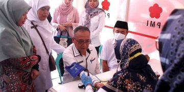 DONOR DARAH PERWOSI, WABUP” AKSI KEMANUSIAAN DUKUNG SISTEM KESEHATAN”