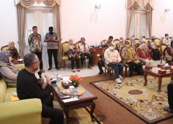 Wakil Bupati Sukabumi H. Iyos Somantri, Terima Tim Verifikasi Gerakan Cuci Tangan Pakai Sabun (CTPS