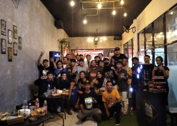 Pererat Tali Silaturahmi Sesama Pendukung Persib Bandung, Viking Cimanggu Adakan  Family Gathering di Atmosfee Coffe Palabuhanratu