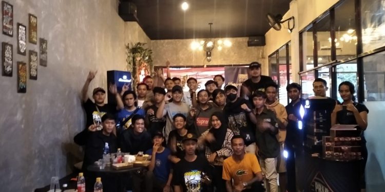 Pererat Tali Silaturahmi Sesama Pendukung Persib Bandung, Viking Cimanggu Adakan  Family Gathering di Atmosfee Coffe Palabuhanratu