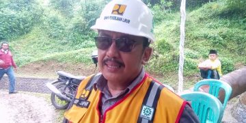 Asep Japar Bersama Perwakilan Dirjen PUPR, Monitoring Pembangunan Bendung Cikahuripan
