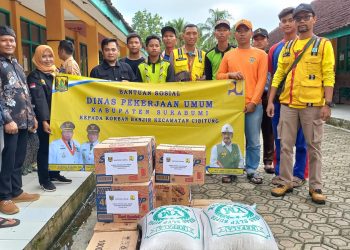 “Dinas PU Peduli ” Berikan Bantuan untuk Korban Banjir di Pajampangan
