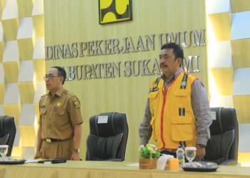 Kadis PU Kabupaten Sukabumi Asep Japar, Beri Penjelasan kepada Para Kades  Terkait Status Jalan di Sukabumi