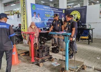 Tingkatkan Kepuasan Konsumen, UPTD Metrologi Diskumindag Kota Sukabumi  Rutin Lakukan Kegiatan Tera