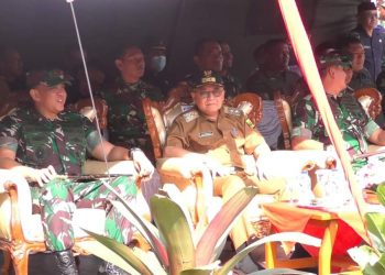 H.Iyos Somantri Dampingi Pangdam III Siliwangi Mayjen Kunto Arief Wibowo dalam Kegiatan Napak Tilas Siliwangi di Sukabumi