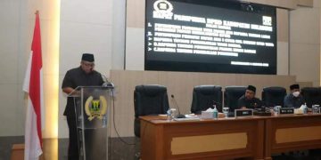 Pada Sidang Paripurna Bupati Sukabumi Sampaikan Pendapat atas Raperda Inisiatif DPRD