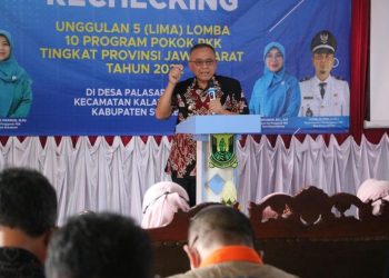 SAMBUT TIM RECHEKING JABAR, WABUP: PKK PENGGERAK PEMBERDAYAAN POTENSI LOKAL