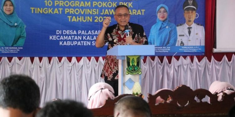 SAMBUT TIM RECHEKING JABAR, WABUP: PKK PENGGERAK PEMBERDAYAAN POTENSI LOKAL
