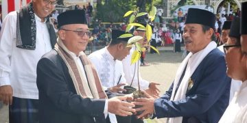 Wakil Bupati Sukabumi H. Iyos Somantri Pimpin Upacara Peringatan Hari Santri Nasional
