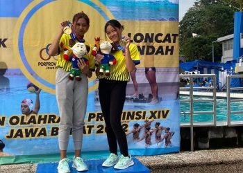 Porprov Jabar XIV 2022, Kontingen Kabupaten Sukabumi Persembahkan 1 Medali Emas Melalui Nomor Menara Syncro Putri