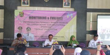 RAPAT EVALUASI P2WKSS, SEKDA ADE” PROGRES PERSIAPAN SUDAH MENCAPAI 90 PERSEN